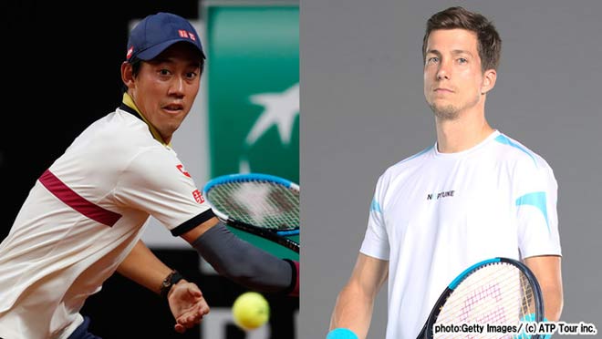 Nishikori có tuần thứ 2 liên tiếp chạm trán Bedene ở các giải đấu ATP trên sân cứng ngoài trời