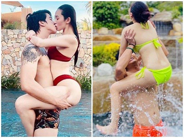 Đời sống Showbiz - Khánh Thi cặp "phi công trẻ" kém 12 tuổi tình tứ hết cỡ vẫn chưa bằng cặp đôi này!