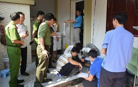 Các cơ quan chức năng khám nghiệm hiện trường một vụ án. Ảnh minh họa