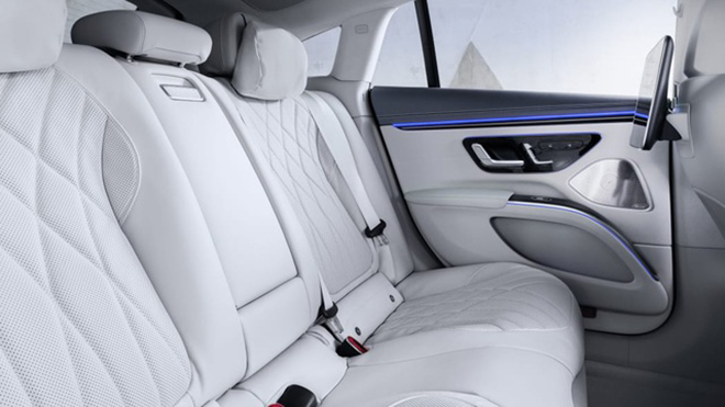 Nội thất Mercedes-Benz EQS gây choáng ngợp với màn hình cảm ứng phủ kín táp lô - 8