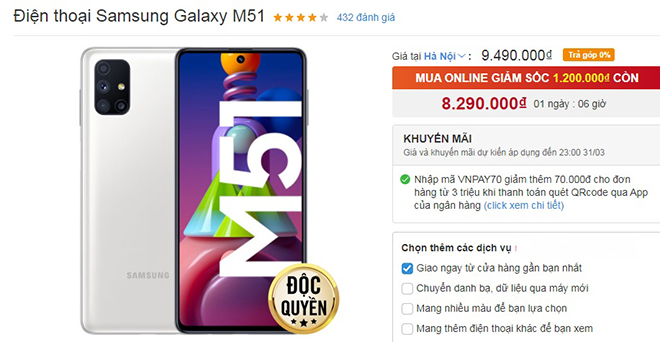 Những smartphone đang giảm giá mạnh nhất, Galaxy Note 20 Ultra giảm 09 triệu - 7