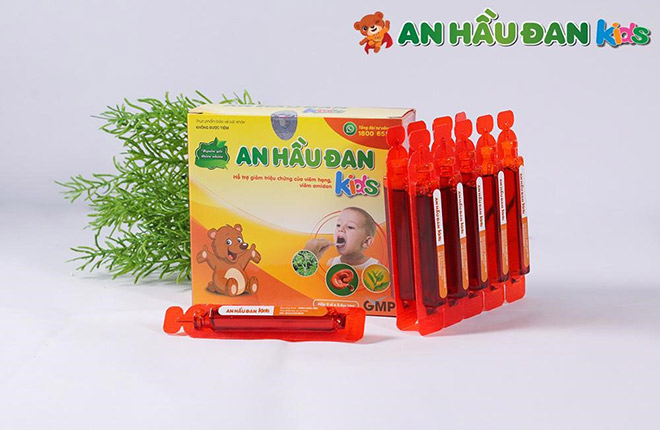 An Hầu Đan kids - Lựa chọn thông minh cho trẻ bị viêm amidan - 3