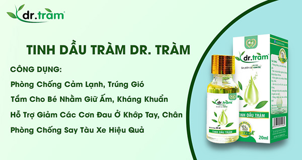 Công dụng tinh dầu tràm Dr. Tràm là gì bạn đã biết chưa? - 1