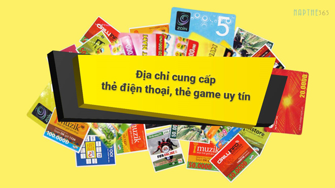 napthe365.com địa chỉ cung cấp thẻ điện thoại, thẻ Game uy tín