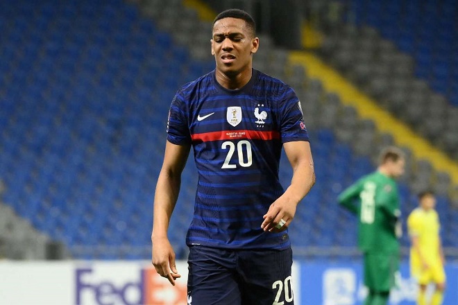 Martial tại tuyển Pháp