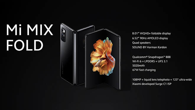 Xiaomi trình làng Mi Mix Fold gập lại, “đỉnh” không kém Galaxy Z Fold 2 - 3
