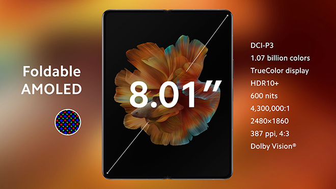 Xiaomi trình làng Mi Mix Fold gập lại, “đỉnh” không kém Galaxy Z Fold 2 - 4