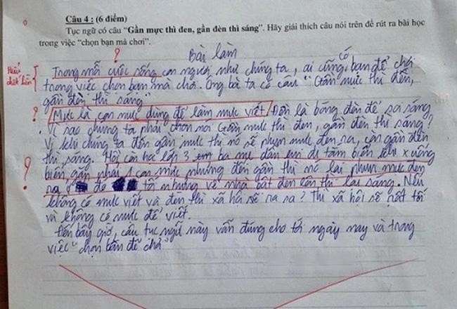 Học sinh giải nghĩa câu tục ngữ khiến giáo viên "bất lực", dân mạng cười nghiêng ngả - 1