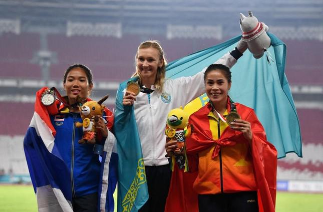 VĐV nhảy 3 bước Vũ Thị Mến hy vọng sẽ cải thiện được thứ hạng tại ASIAN Games 2022 sau khi giành HCĐ nhảy 3 bước tại ASIAN Games 2018 ASIAD Hàng Châu 2022