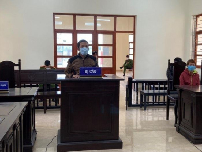 Đối tượng Trần Quang Tuấn tại phiên xét xử