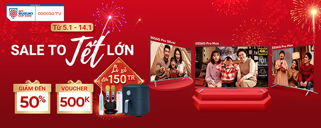 coocaa TV khuyến mãi khủng dịp cuối năm - 1