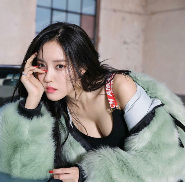 Hyomin nổi tiếng là mỹ nhân bốc lửa nhất khi còn ở trong nhóm T-ara.
