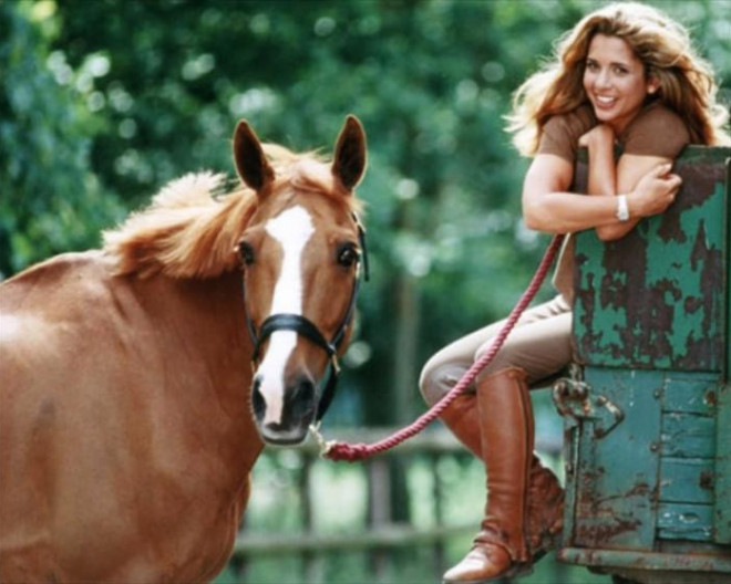 Công chúa Haya là một người yêu đua ngựa