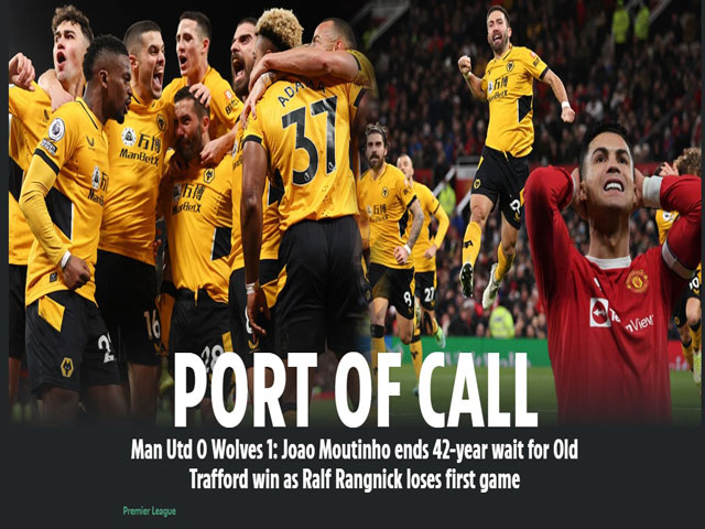 Bóng đá - MU thua sốc Wolves: Báo chí Anh chê tơi tả, lo số phận "Bố già" Rangnick