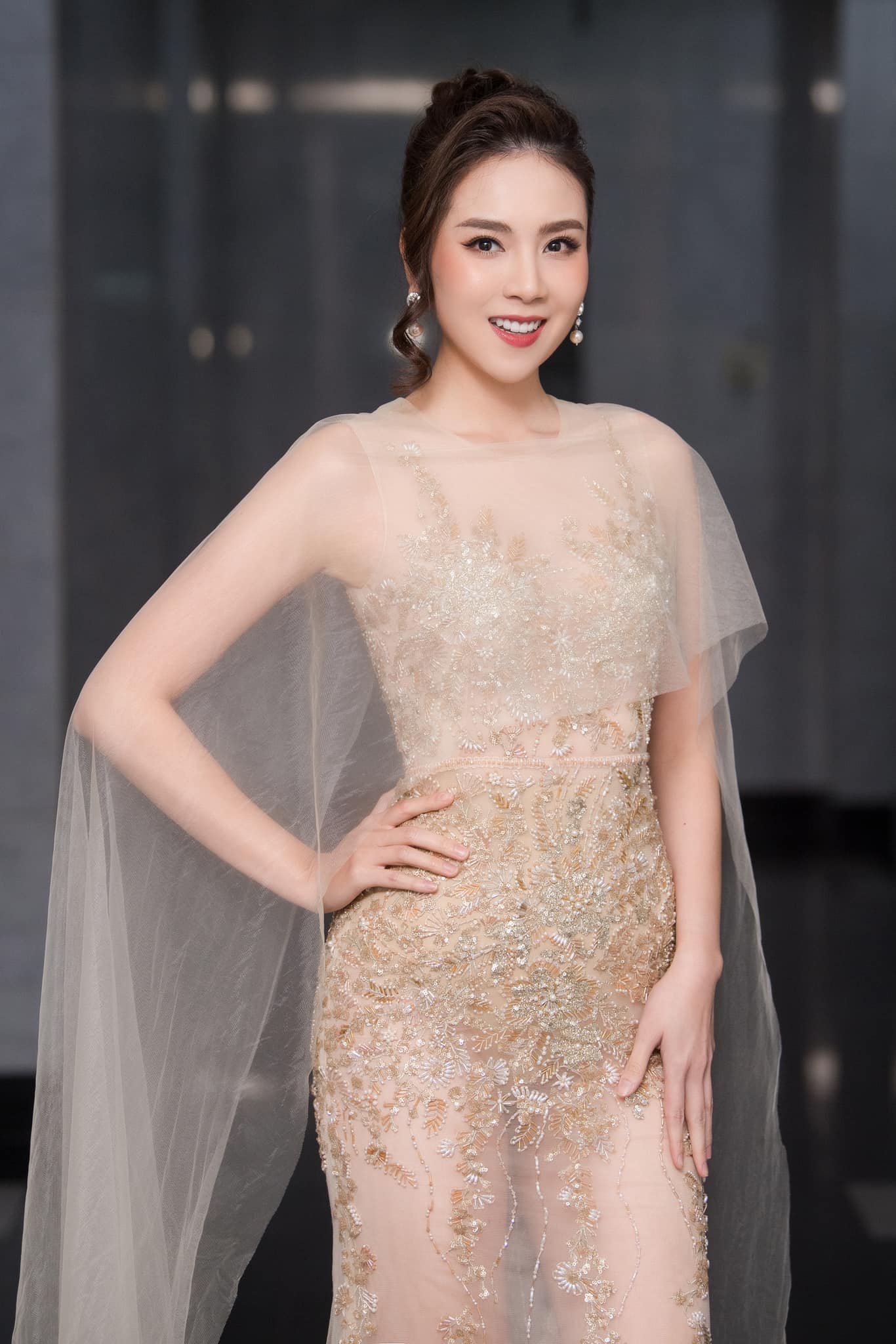 Hình ảnh mới nhất&nbsp;của MC Mai Ngọc khi tham gia chương trình VTV&nbsp;Awards.
