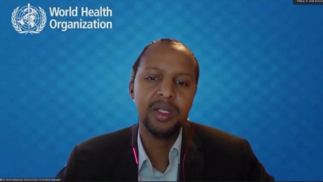 Giám đốc quản lý sự cố của WHO Abdi Mahamud. Ảnh: Global News