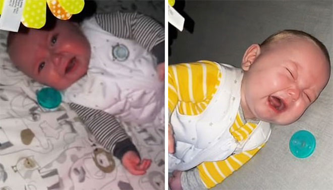 Cặp song sinh 8 tháng tuổi không ngừng la hét khi mẹ bắt ngủ xa nhau - 2