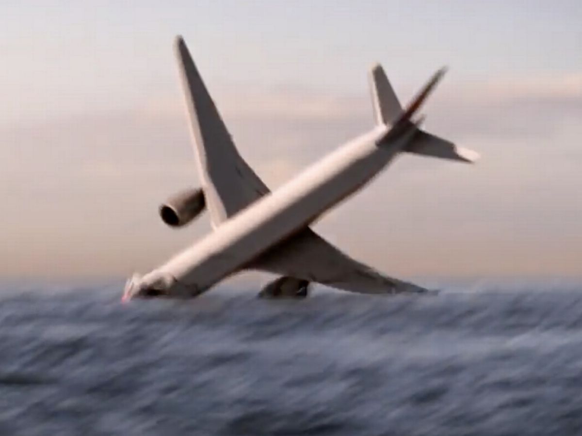 Mô phỏng khoảnh khắc MH370 đâm xuống biển
