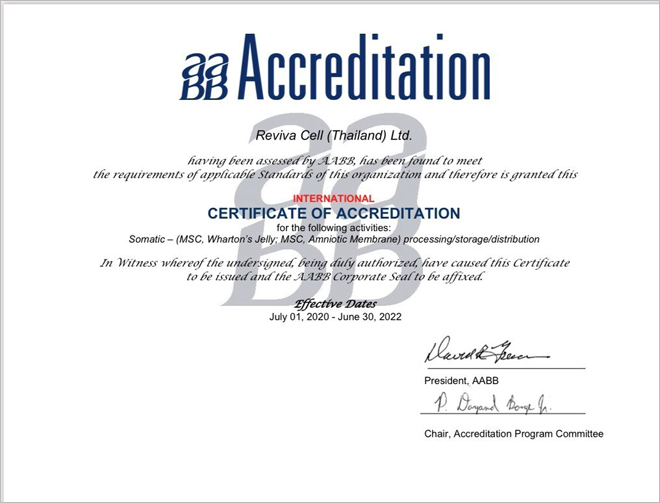 Ngân hàng Mô Cryoviva Việt Nam lưu trữ màng bánh nhau đạt chuẩn AABB