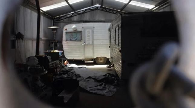 Một trong những căn lều của gia đình Colt. Ảnh: SMH.