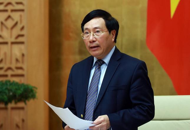 Phó Thủ tướng Thường trực Chính phủ Phạm Bình Minh phê bình nhiều lãnh đạo vắng họp