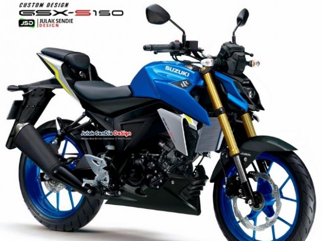 Xe máy - Xe đạp - Xuất hiện Suzuki GSX-S150 2022 xịn xò hết nấc, MT-15 thêm phần lo ngại