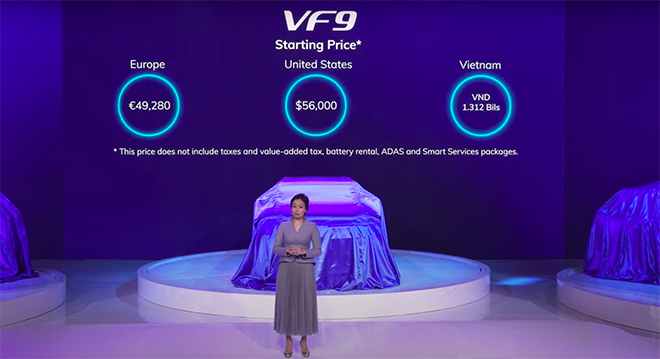 VinFast tại CES 2022: Ra mắt VF5, VF6, VF7, công bố giá bán VF8, VF9 - 9