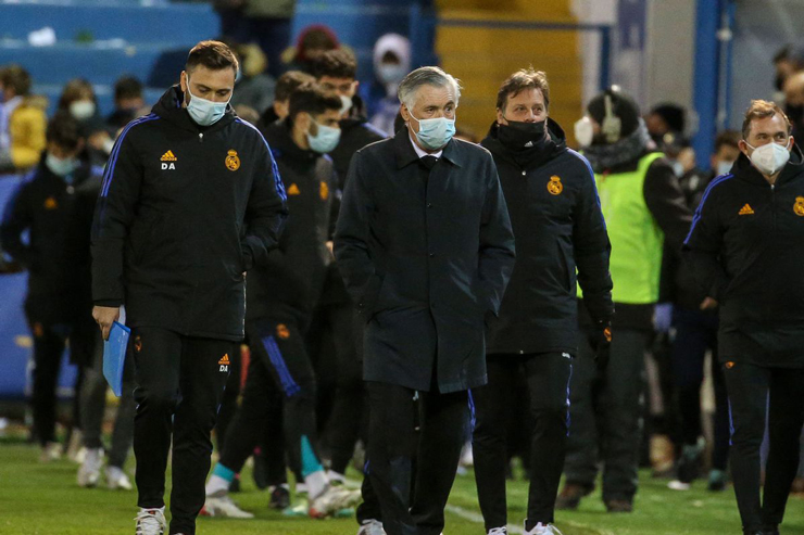 HLV Ancelotti không vui với những trận đấu kém chất lượng tại Cúp Nhà vua