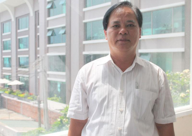 Ông Lê Mộng Điệp, cựu Giám đốc Sở Tài nguyên Môi trường Khánh Hòa, ảnh: TL