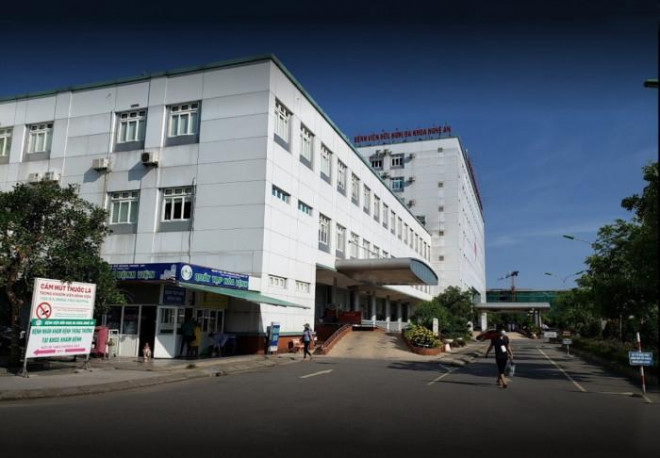 Bệnh viện Hữu nghị Đa khoa tỉnh Nghệ An nơi bệnh nhân nhảy lầu rồi tử vong. (Ảnh minh họa, nguồn sưu tầm)