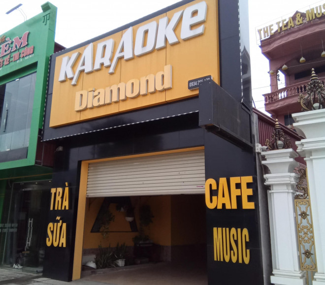 Quán karaoke nơi các đối tượng tụ tập bay lắc