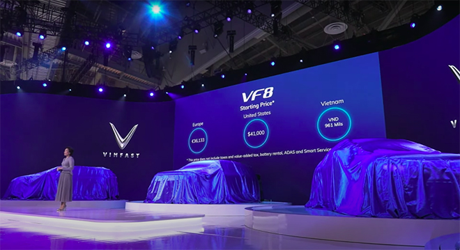 VinFast VF8 mở bán giá từ 1,057 tỷ đồng tại thị trường Việt Nam - 1