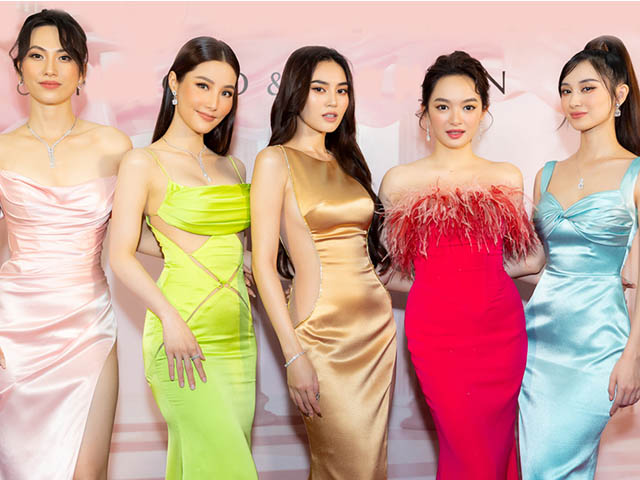 Phim - Ninh Dương Lan Ngọc diện váy xẻ cao táo bạo bên dàn mỹ nhân đình đám