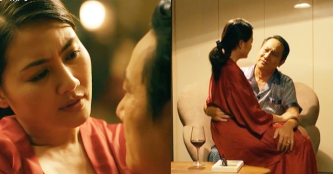 Với đồ ngủ, cô chọn trang phục được làm từ chất liệu lụa vừa sang chảnh vừa thoải mái.
