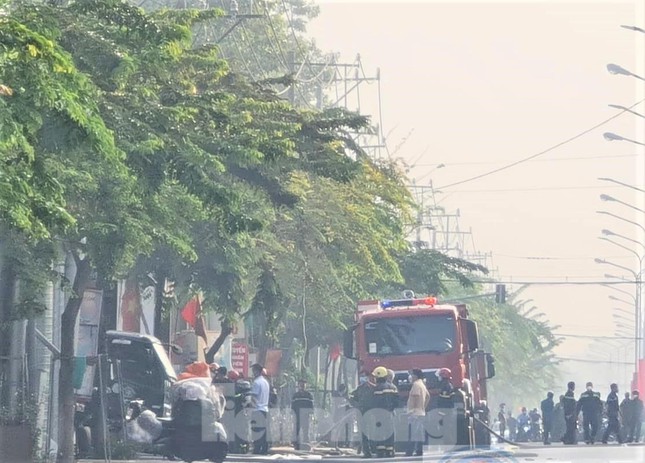 Hiện trường vụ rò rỉ khí gas