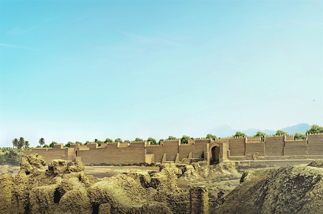 Vườn treo Babylon, Iraq: Có lẽ là kỳ quan bí ẩn nhất trong số các kỳ quan thời cổ đại là khu vườn cổ truyền thuyết nằm gần cung điện hoàng gia ở Babylon. Khu vườn được cho là do hoàng đế Nebuchadnezzar xây dựng trong thời trị vì của ông, vào khoảng giữa những năm 605-561 trước Công nguyên.
