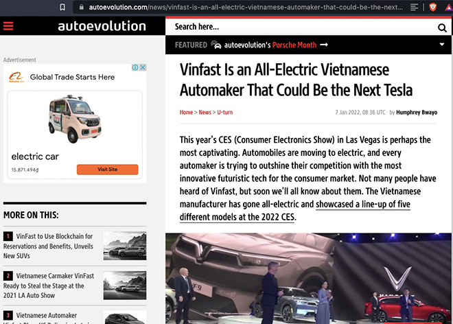 Báo quốc tế: VinFast có thể là Tesla tiếp theo của thế giới - 3