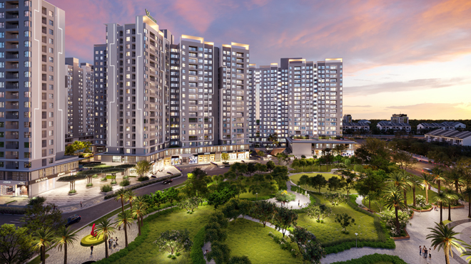 Đòn bẩy giúp khách hàng mua được tài sản giá trị lớn hơn số vốn. Phối cảnh: Westgate