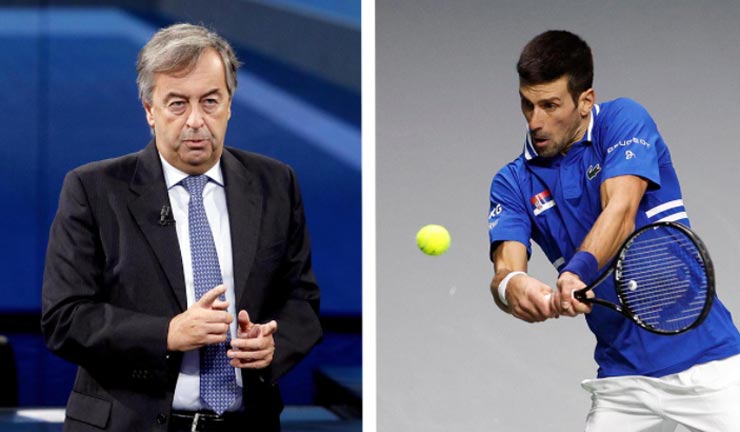 Bác sĩ kiêm chuyên gia virus học nổi tiếng Roberto Burioni chỉ trích gay gắt Novak Djokovic