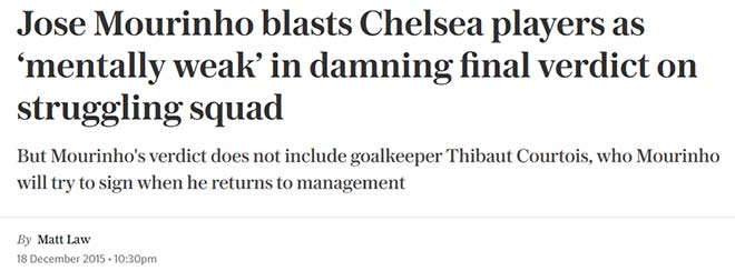 Mourinho chê học trò ở 4 CLB gần nhất, báo Anh dự đoán điều không lành - 3