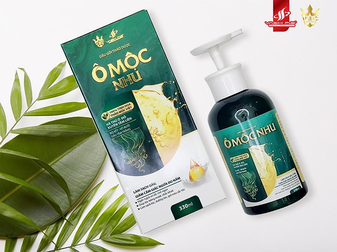 Dầu gội thảo dược Ô Mộc Nhu đem đến mái tóc bóng mượt và chắc khỏe.
