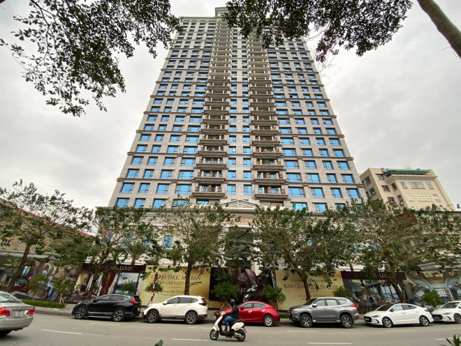 Một dự án của Tập đoàn Tân Hoàng Minh ở quận Cầu Giấy, Hà Nội - Ảnh: Minh Chiến