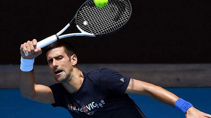 Novak Djokovic đang phải chờ quyết định của chính phủ Australia về visa của mình