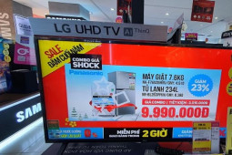 Thị trường - Tiêu dùng - Siêu thị điện máy “dọn kho, xả hàng tồn”, Tivi giảm giá sốc lên đến 81%