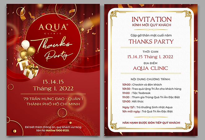 Tiệc tri ân Thanks Party của thẩm mỹ viện Aqua Clinic có gì? - 4