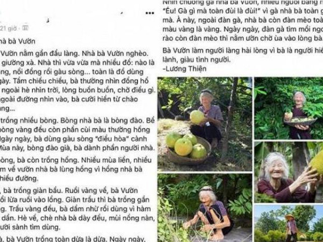 Bạn trẻ - Cuộc sống - Bài văn miêu tả vườn nhà bà toàn dấu huyền khiến cộng đồng mạng ngạc nhiên lẫn cảm động