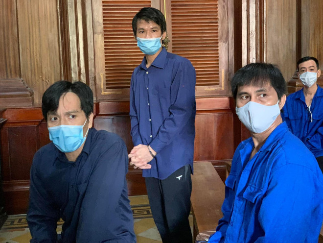 Các bị cáo tại tòa