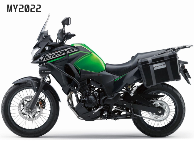 2022 Kawasaki Versys-X 250 Tourer ra mắt, xích thố đường trường cực tốt - 6