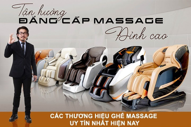 Các sản phẩm ghế massage Oreni vô cùng đa dạng và tinh tế 