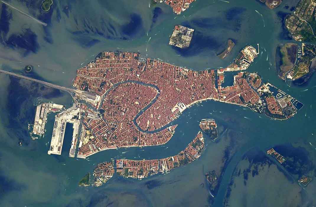 8. Quang cảnh Venice, Ý, được chụp vào ngày 15 tháng 6 năm 2021.
